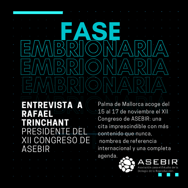 FASE EMBRIONARIA: Rafael Trinchant, presidente del Comité científico del XII Congreso de ASEBIR